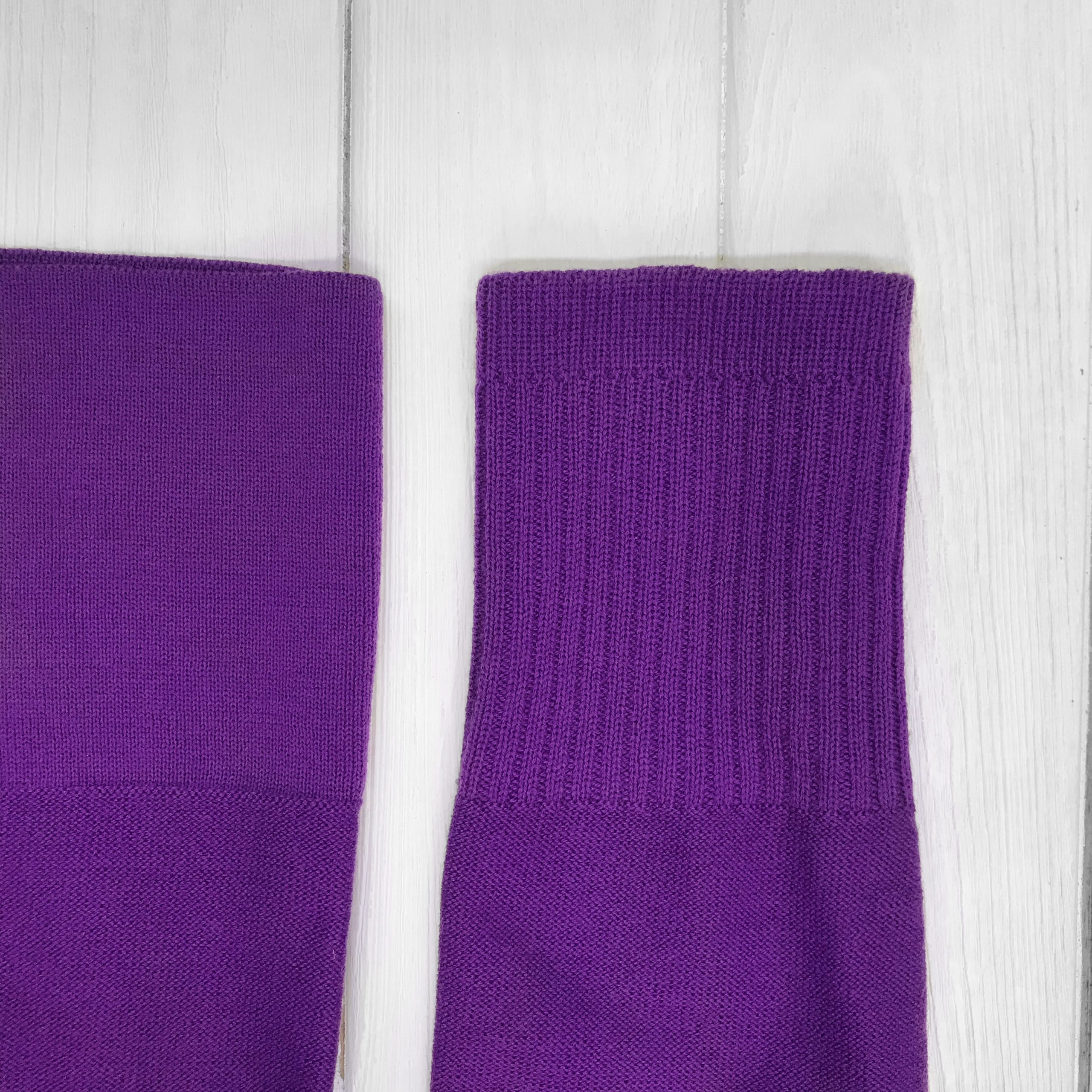 Гольф вільної посадки з коміром turtleneck з мериносу Фиолетового кольору Гольф LikeOn фіолетового кольору — ракурс 4