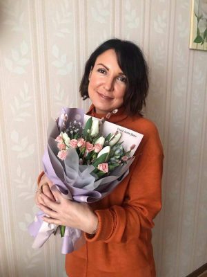 Фотовідгук покупця LikeOn про демісезонний гольф із шовку та мериносу
