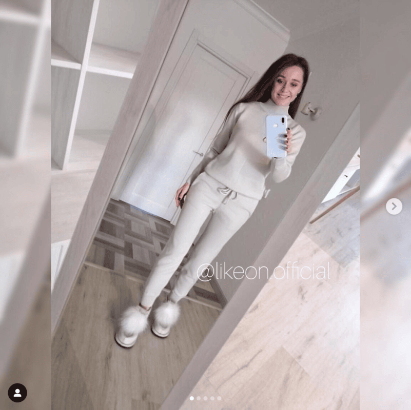 Фотовідгук покупця LikeOn: костюм зі 100% мериносової вовни