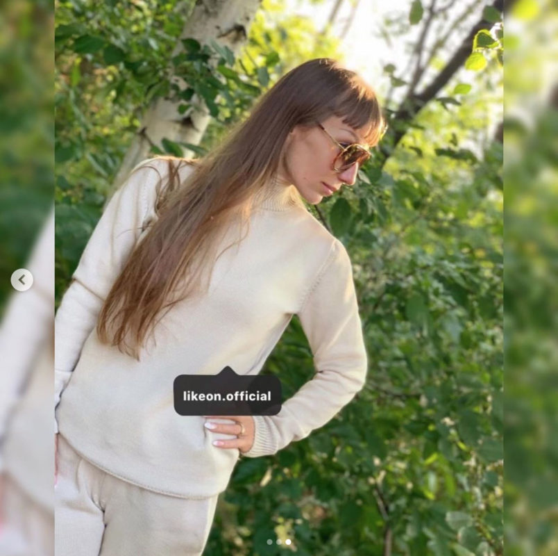 Фотовідгук покупця LikeOn: костюм зі 100% мериносової вовни